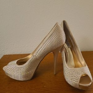 Jlo open toe heels